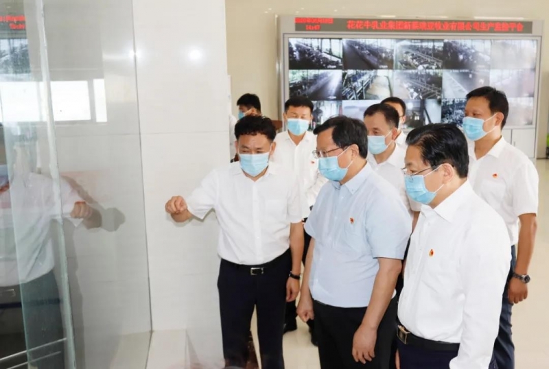 快訊 | 河南省委常委、省紀(jì)委書記、省監(jiān)委主任任正曉蒞臨花花牛乳業(yè)集團(tuán)新蔡瑞亞牧場調(diào)研