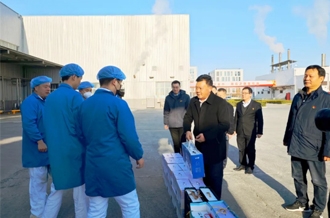 春節(jié)送溫暖，慰問暖人心丨集團(tuán)黨委書記、董事長慰問春節(jié)期間堅守崗位的一線職工